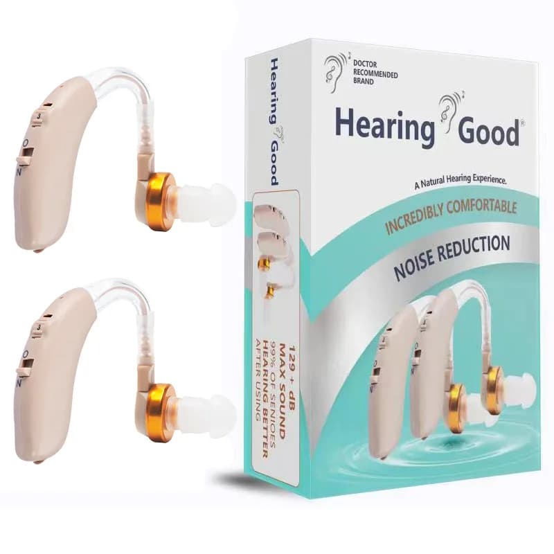 Hearing Aid Mini Adjustable Tone 2025 Best Sound Amplifier Portable Deaf Elderly Hearing Aids with Noise Cancelling audifono