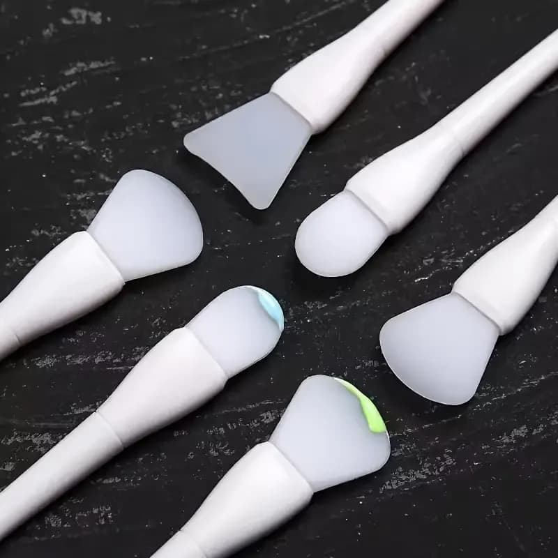 Wax Seal Stamp Cleaning Spatula Seal Wax Spoon Cleaning Tool Silicone Spatula Stamp Head Wax Grain Cleaning Tool