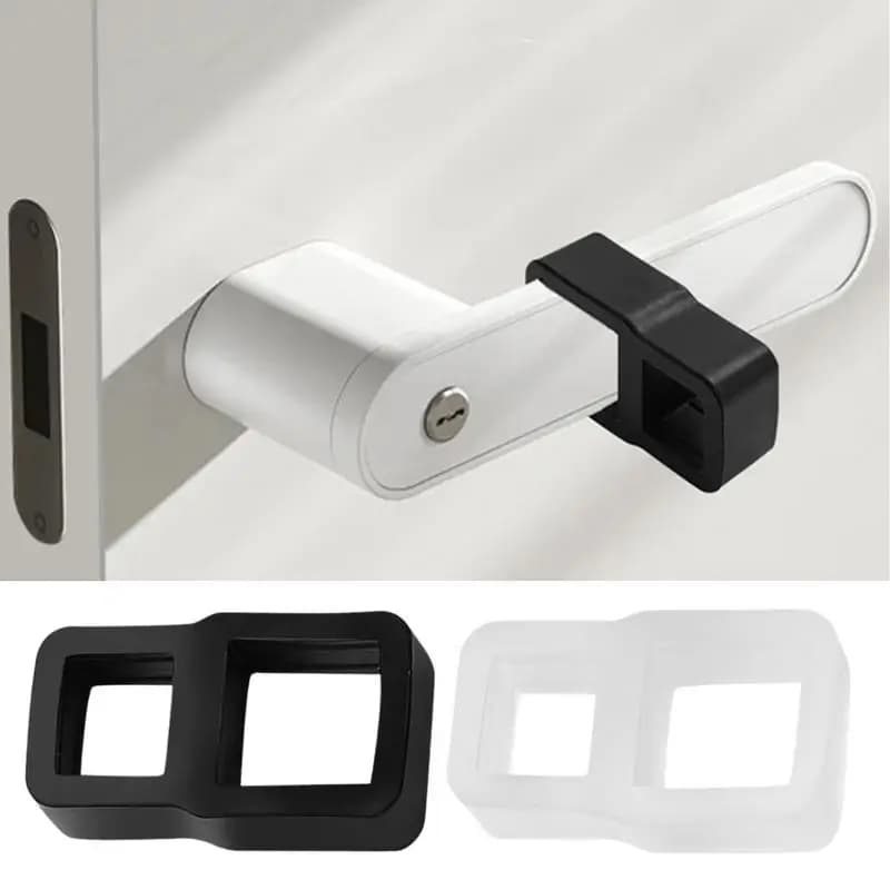 1PC Silicone Door Handle Crash Pad Wall Protectors Furniture Fittings Door Stopper Anti-damage Doorstop Door