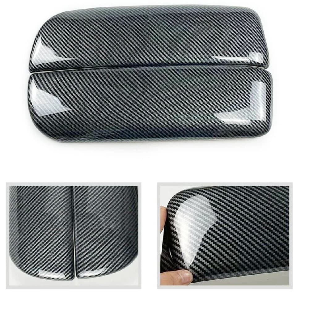 Carbon Fiber Style Center Console Armrest Box Cover for BMW X5 F15 F85 2014-2018,X6 F16 F86 2015-2019