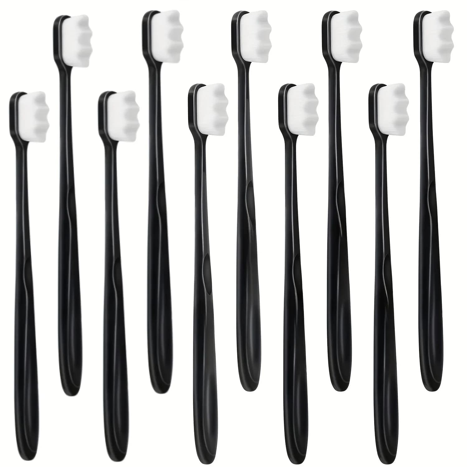 10 ultra soft manual toothbrushes with 20000 soft bristles