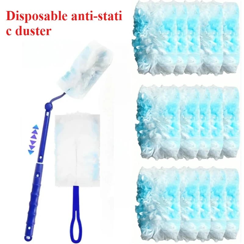 Electrostatic Dust Collector for Household Disposable Fiber Cloth Tabletop Cleaning Sweeping for High Altitude Clean Dust Brush