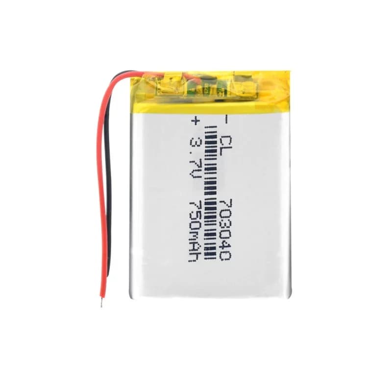 Li-Pol baterie 750mAh, 3.7V, 703040