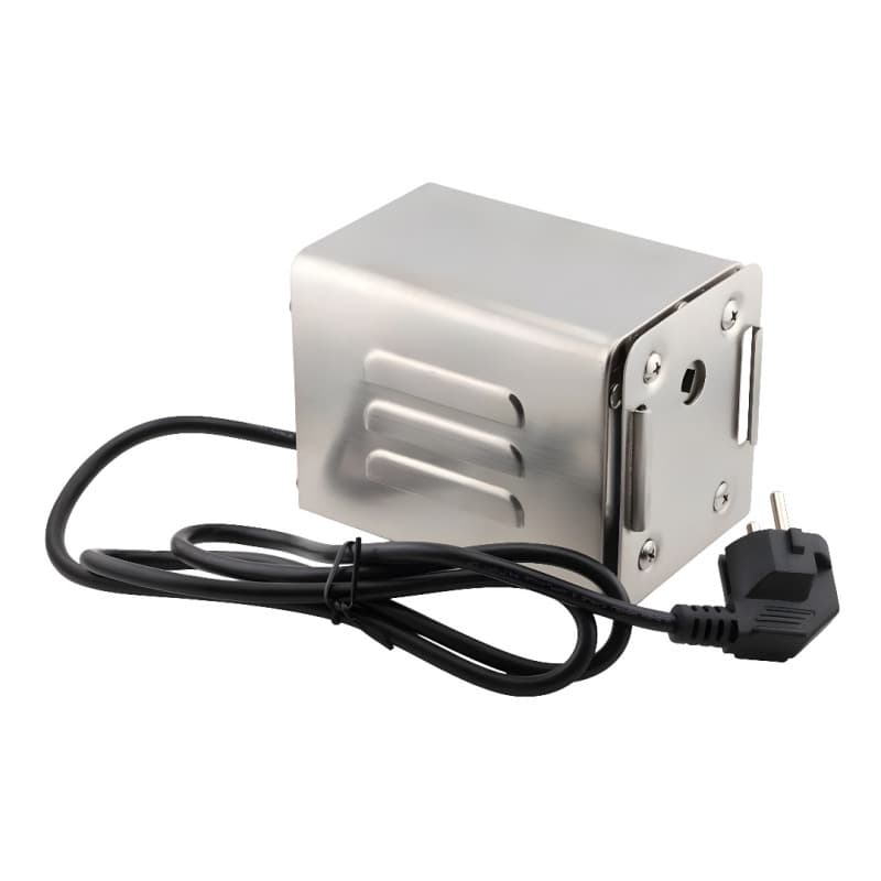 Grilovací motor do 50 kg, 2.5rpm/m, čtyřhranová dutá hřídel