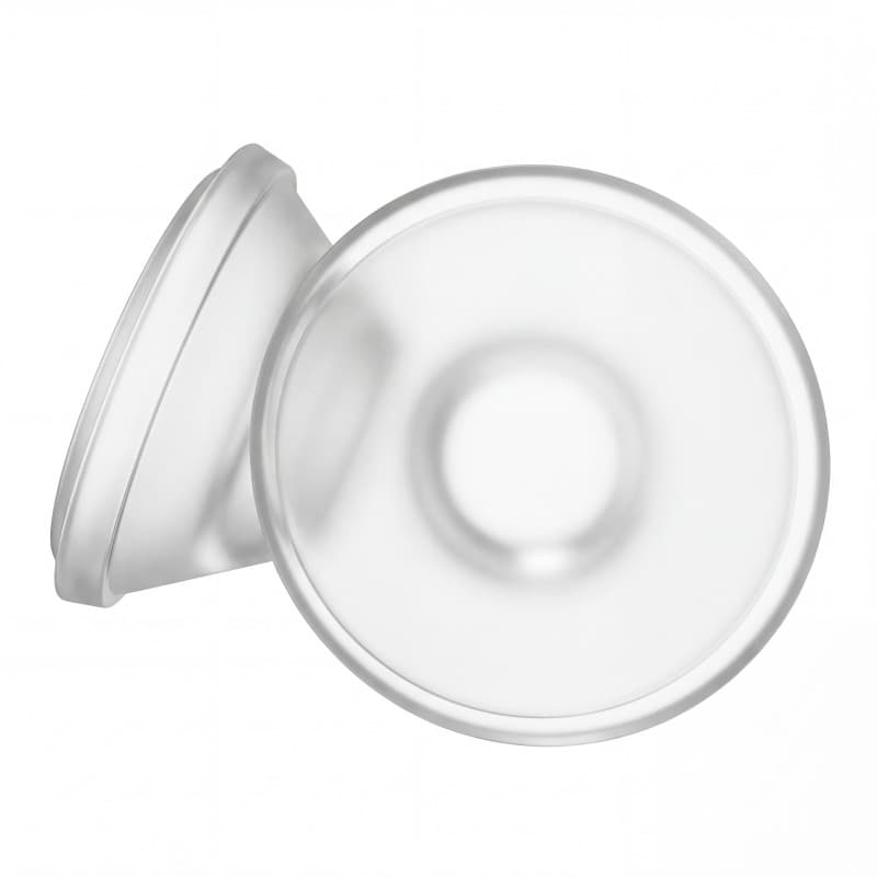 Čočka pro LED diodu, mléčná, průměr 20mm - 45°