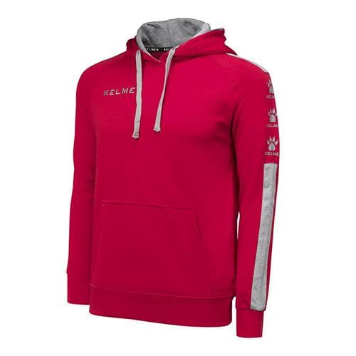 Mikina Kelme Hoody Street XL Červená