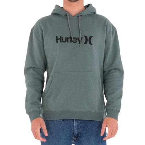 Pánská mikina Hurley OAO Solid Core XL Tyrkysová