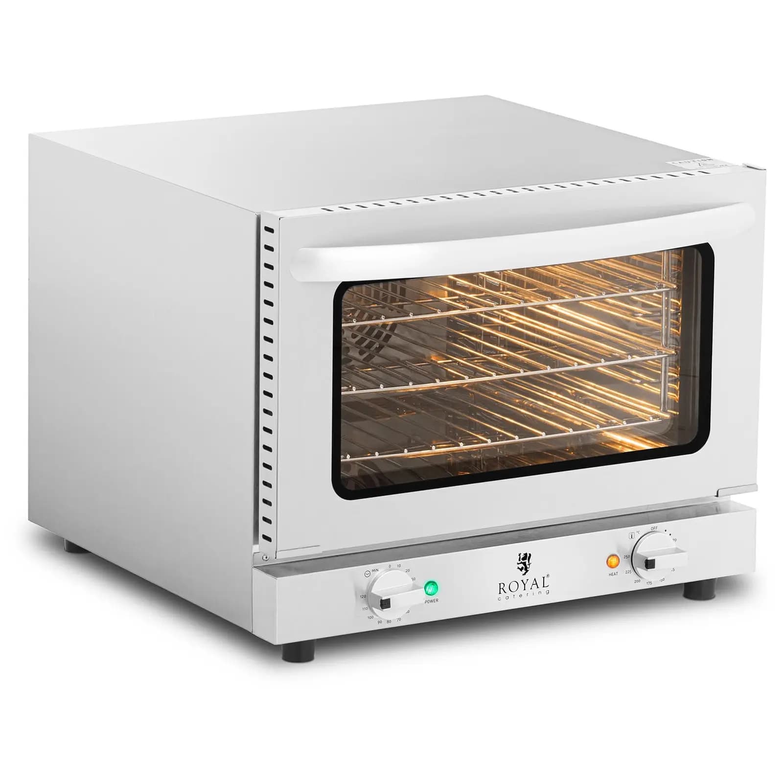 Royal Catering Horkovzdušná trouba - 2 150 W - vč. 3 roštů RCCO-2.1