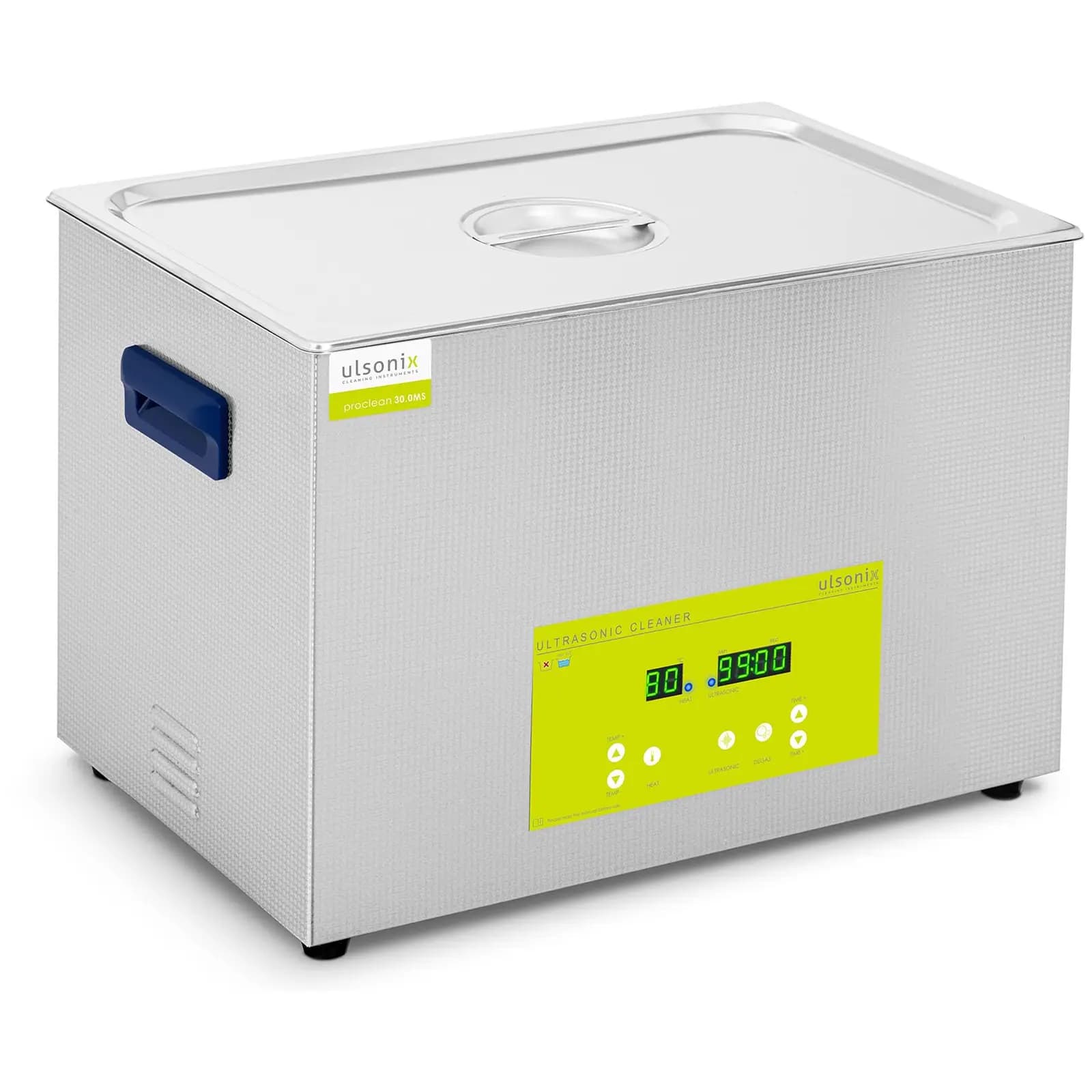 ulsonix Ultrazvuková čistička - 30 l - 40 kHz - 600 W - Degas - Memory PROCLEAN 30.0S