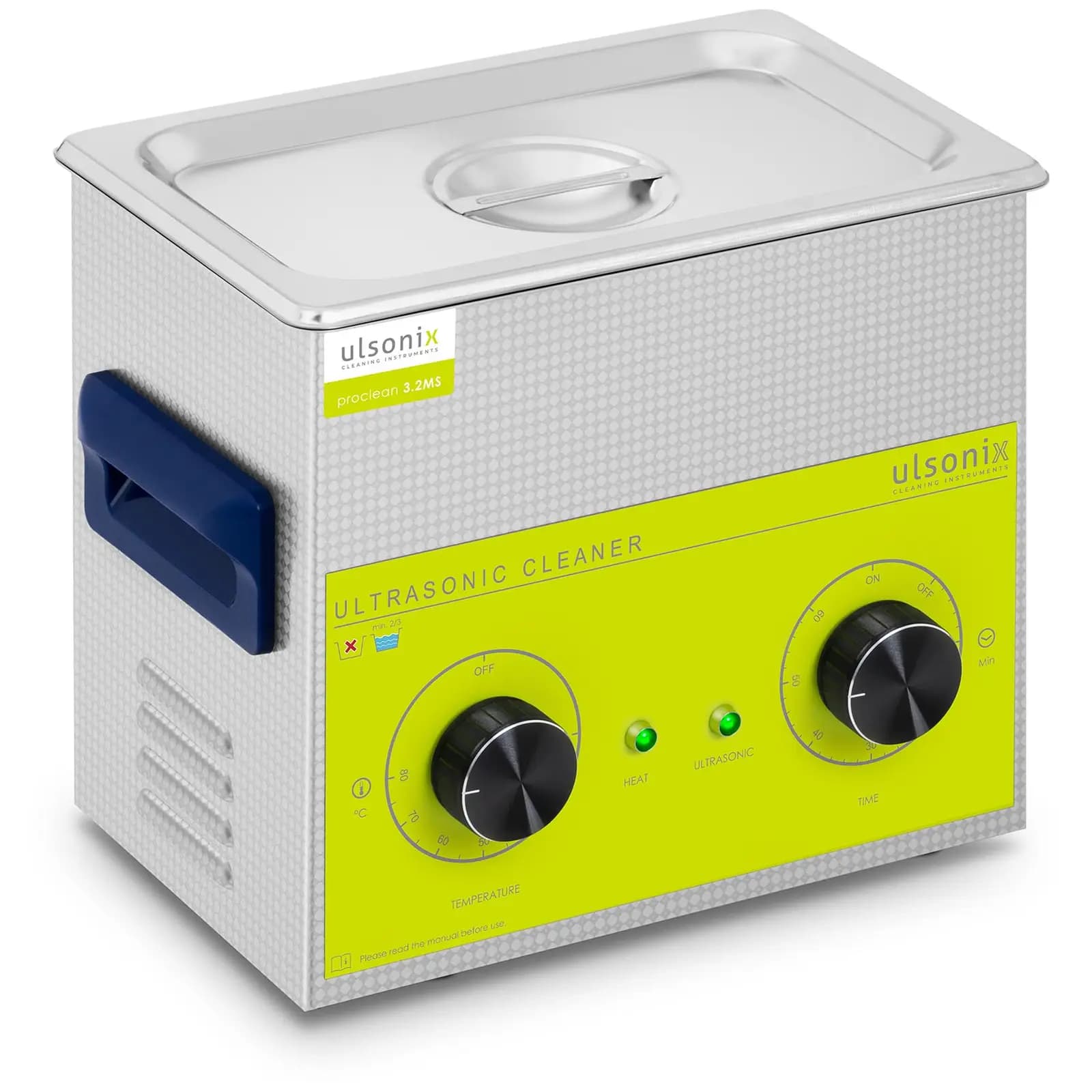 ulsonix Ultrazvuková čistička - 3,2 l - 40 kHz - 120 W PROCLEAN 3.2MS