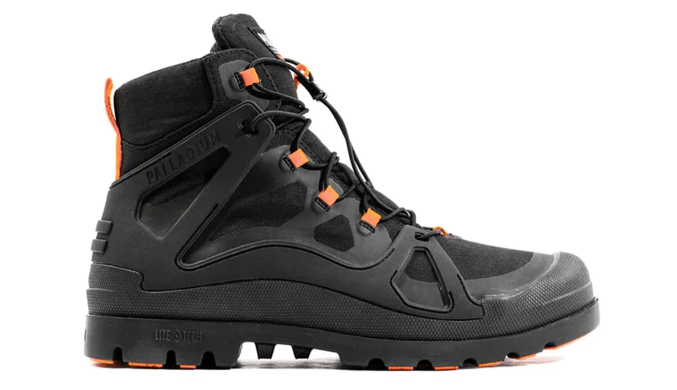 Palladium Pampa Lite+ Cage WP+ Black Muži - Obuv Palladium - Černá - 08845-008-M-10.5 - Size: 10.5
