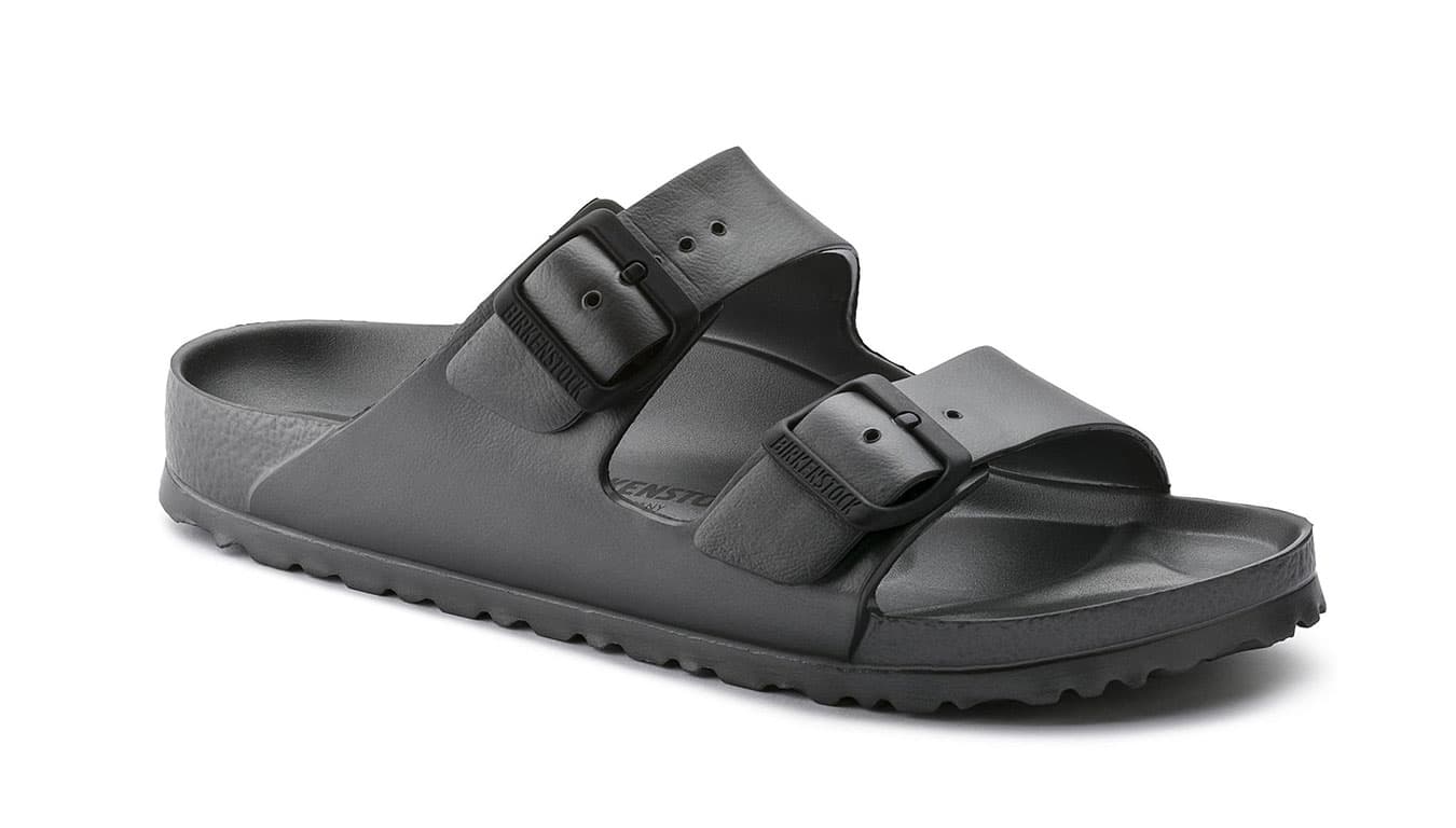 Birkenstock Arizona EVA Metallic Anthracite M Regular Fit Muži - Sandály Birkenstock - Černá - 1001497-7.5 - Size: 7.5