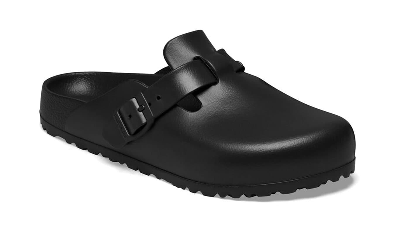 Birkenstock Boston Essentials Regular Fit Muži - Sandály Birkenstock - Černá - 1002314-8 - Size: 8