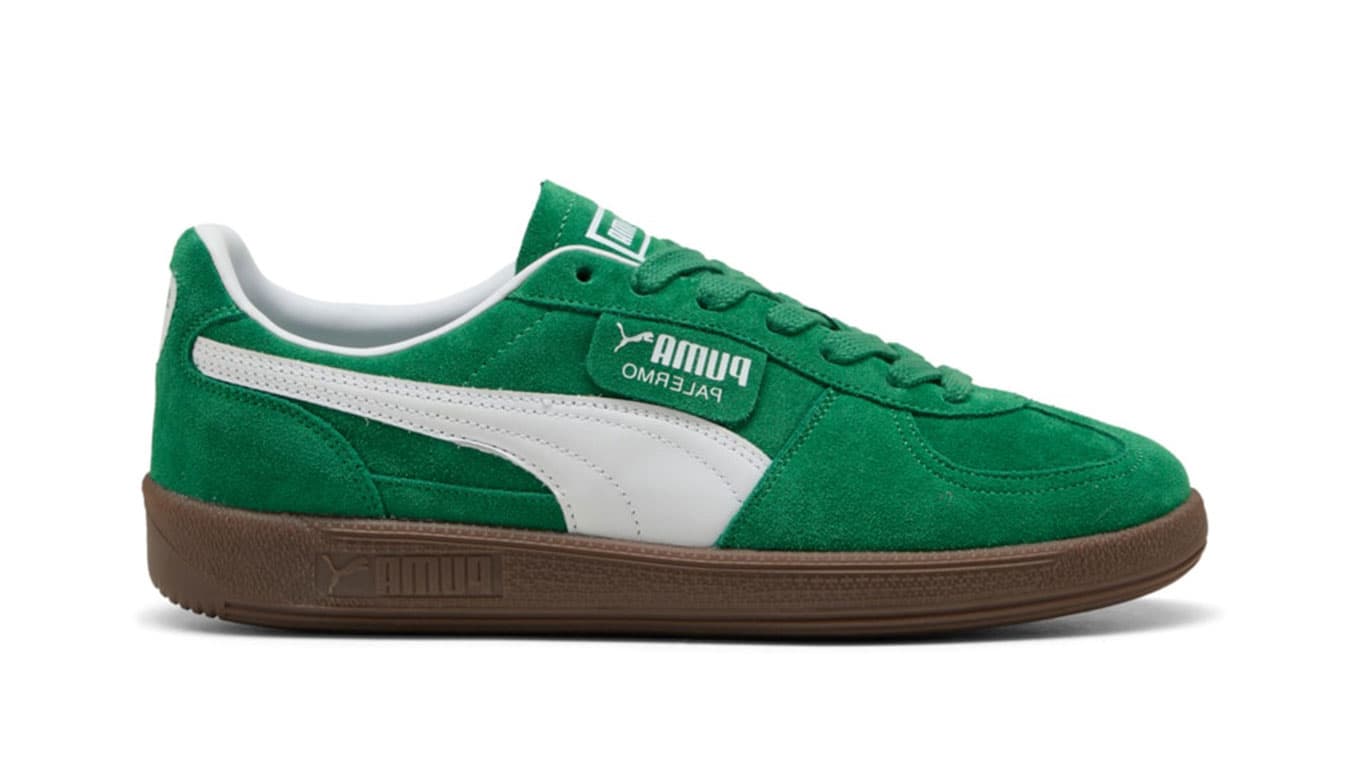 Puma Palermo Green Unisex - Tenisky Puma - Zelená - 396463-63-5 - Size: 5