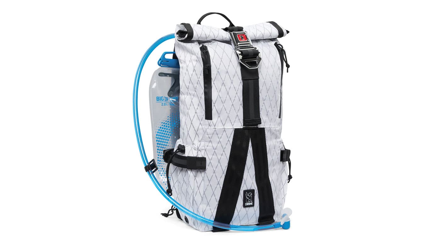 Chrome Tensile Trail Hydropack White Unisex - Batohy a tašky Chrome - Bílá - BG-344-WT-NA-One-size - Size: One size