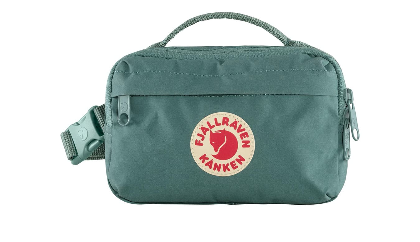 Fjällräven Kånken Hip Pack Frost Green Unisex - Batohy a tašky Fjällräven - Zelená - F23796-664-One-size - Size: One size