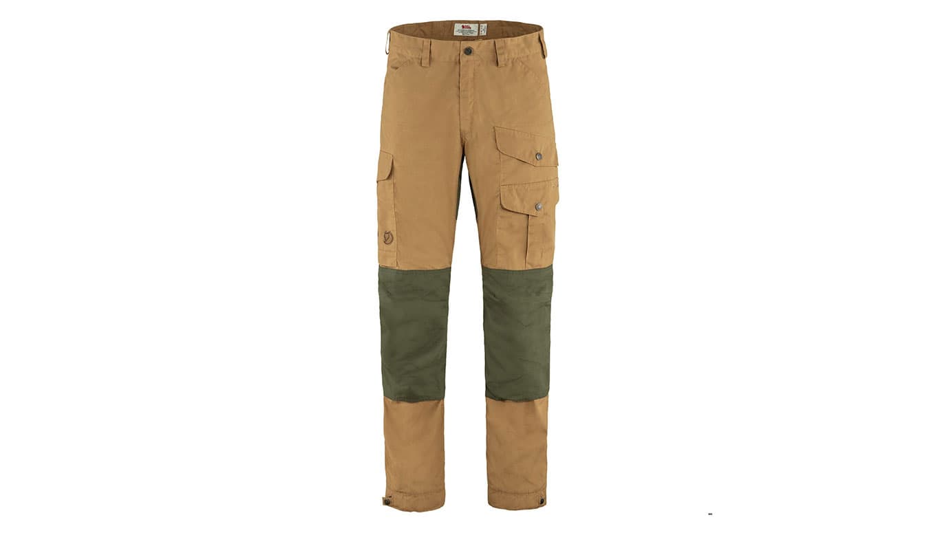 Fjällräven Vidda Pro Trousers M Long Brown F81760-232-625 Muži - Kalhoty Fjällräven - Hnědá - F81760-232-625-46 - Size: 46