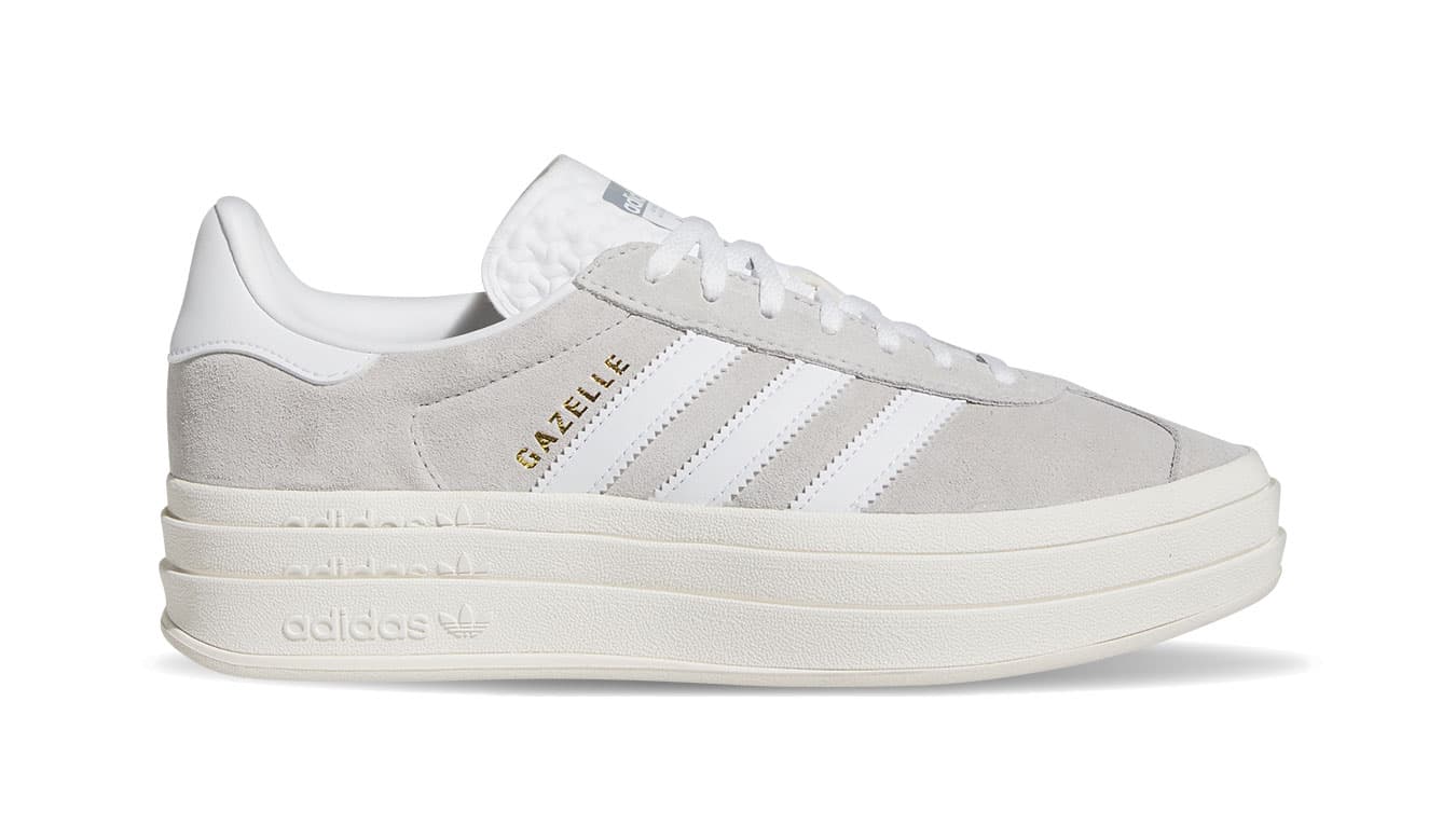 adidas Gazelle Bold W Offwhite HQ6893 Ženy - Tenisky adidas Originals - Krémová - HQ6893-7.5 - Size: 7.5