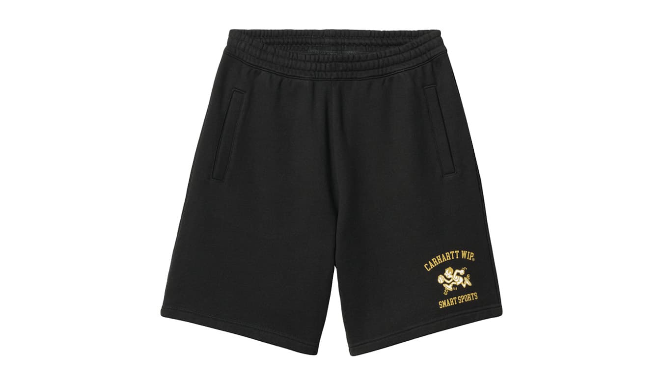 Carhartt WIP Smart Sports Sweat Short Black Muži - Šortky Carhartt WIP - Černá - I033240_89_XX-L - Size: L