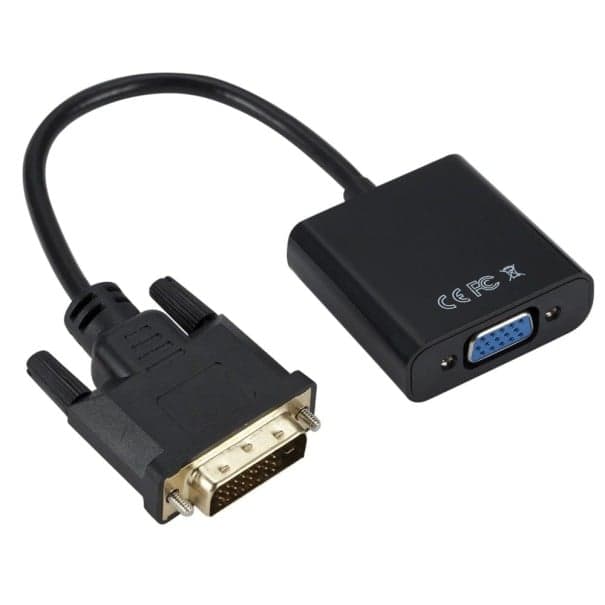 Adaptér DVI-D na VGA M/F