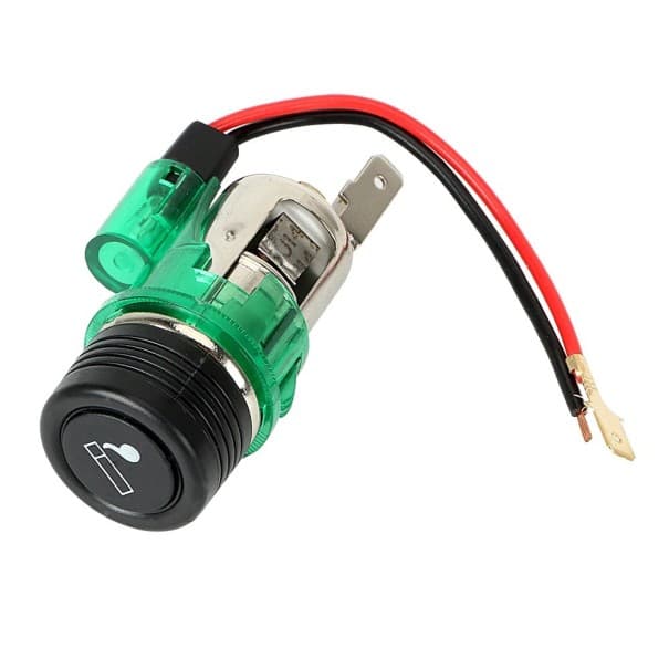 Autozapalovač 120W 12V zelená