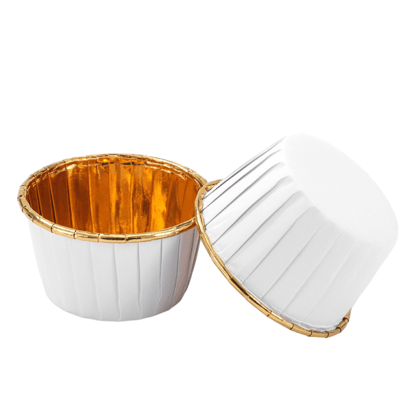 Košíčky na muffiny 50 ks bílá