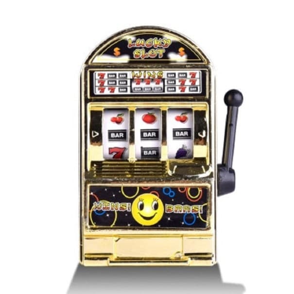 Mini herní automat zlatá