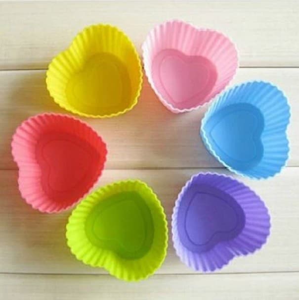 Silikonové košíčky na cupcake 6 ks 1