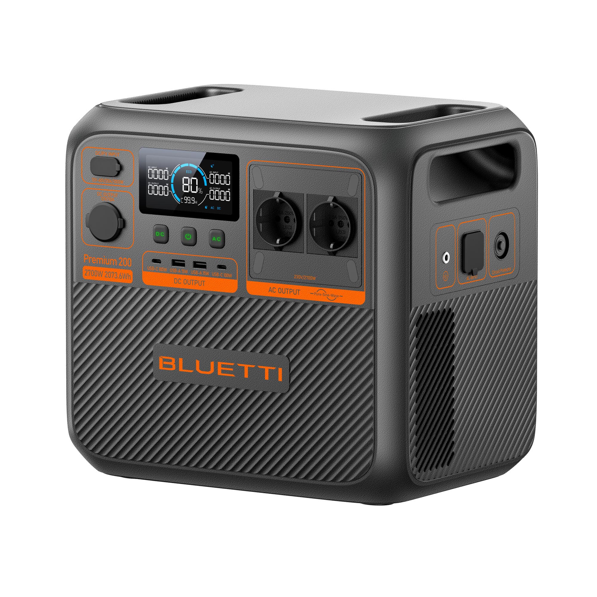 BLUETTI Powerbanka Premium 200 V2 (AC270P) , Baterie 2073,6 Wh