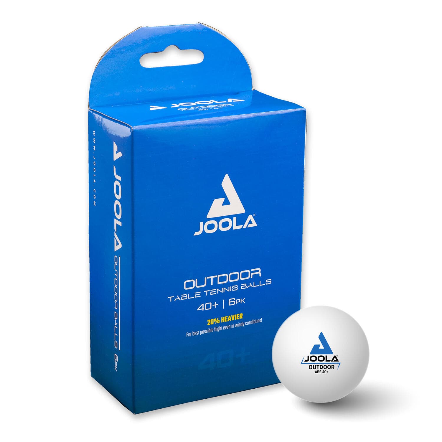 JOOLA Míčky na stolní tenis Outdoor Ball 6 ks