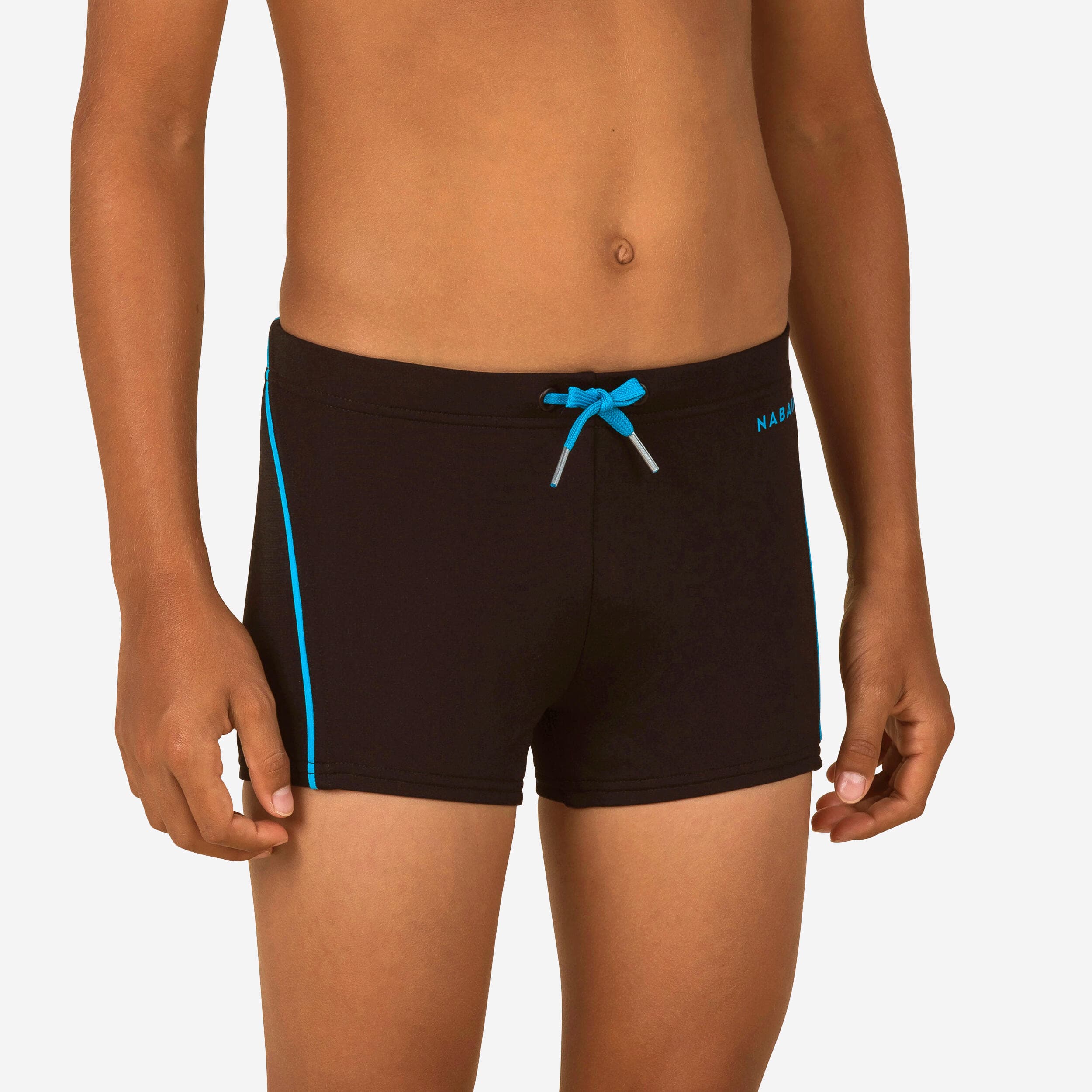DECATHLON Chlapecké boxerkové plavky 100 Plus