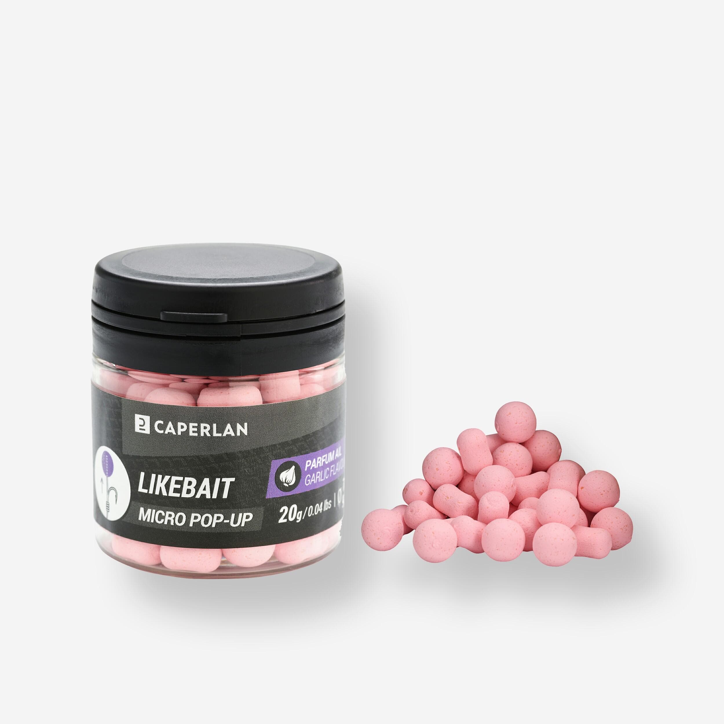 CAPERLAN Plovoucí boilies Likebait pop up 20 g Česnek