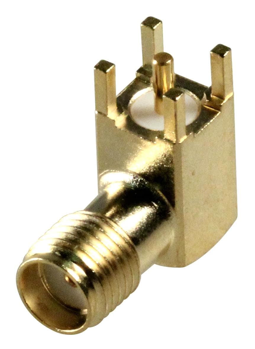 Multicomp Pro Mp-19-49-5-Tgg Rf Coaxial, Sma, Right Angle Jack, 50Ohm