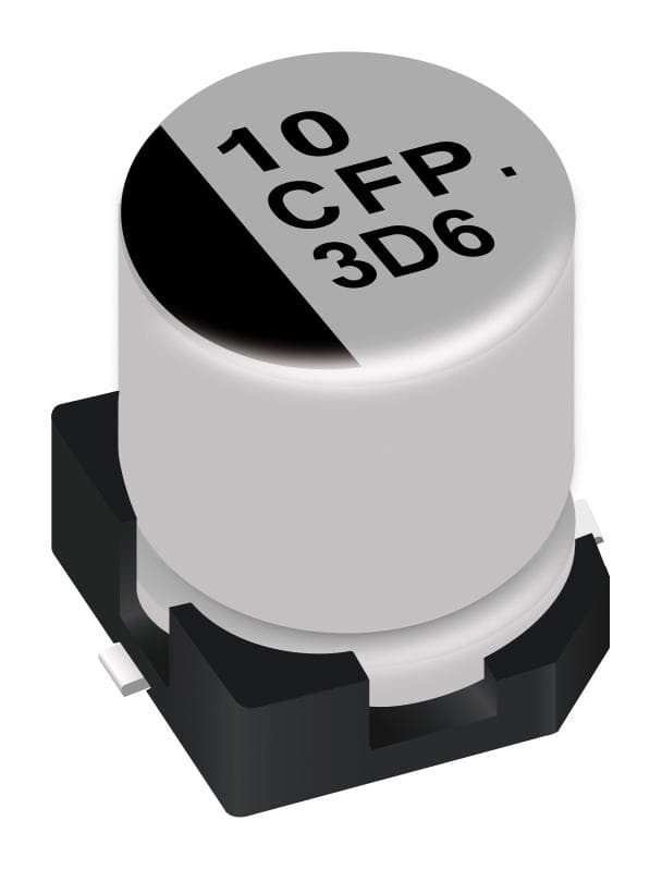Panasonic Eeefp1C471Ap Cap, 470Îœf, 16V, Radial, Smd
