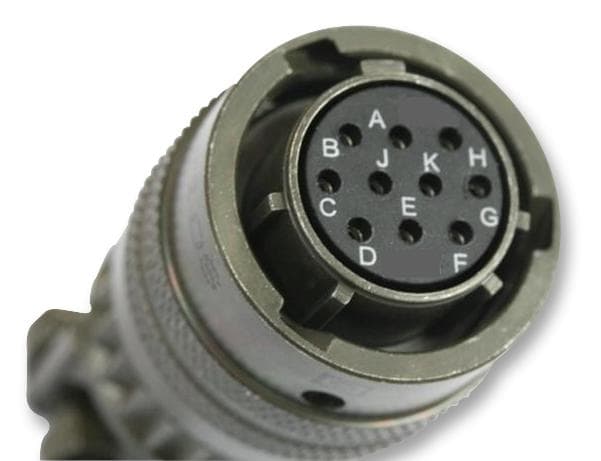 Souriau-Sunbank / Eaton 85106T1418P50 Circular Conn, Cable Mount Plug, 14-18