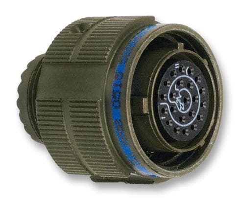Amphenol Aerospace D38999/26Jj19Ba Circular, Size 25, 19Way, Skt