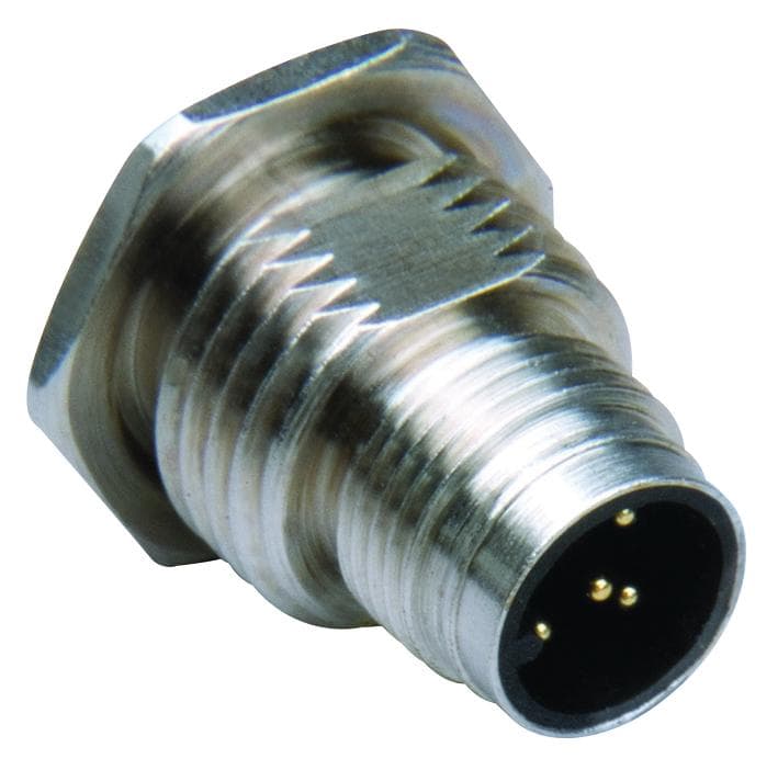 Molex 120084-0031 Sensor Conn, M12, 5Pos, Male, Panel
