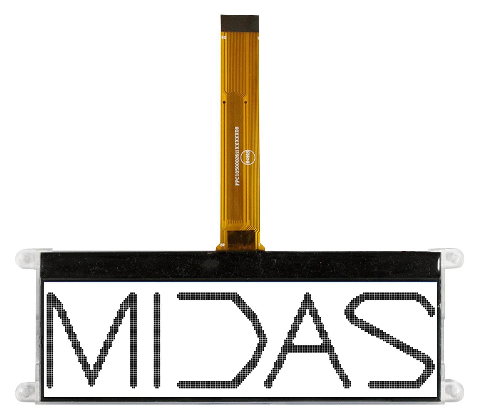 Midas Displays Mccog240064F6W-Fptlw Lcd Graphic Display, 240X64P, Fstn, 3.3V