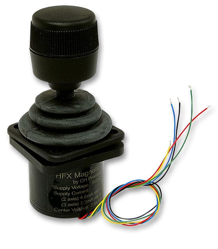 Apem Inc. Hfx33S12034 Joystick, Hall Effect