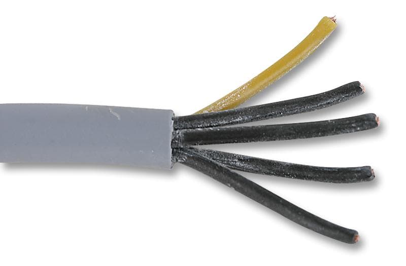 Pro Power Ppyy5C0.75 50M Cable, Yy, 5 Core, 0.75Mm, 50M