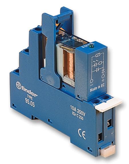 Finder Relays, Inc. 48.31.7.012.0050Spa Relay, Spdt, 250Vac, 10A