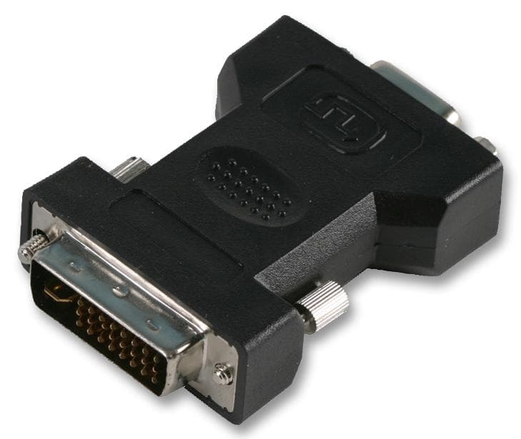 Multicomp Pro Psg00009 Adaptor, Dvi-I Plug To Vga Rcpt