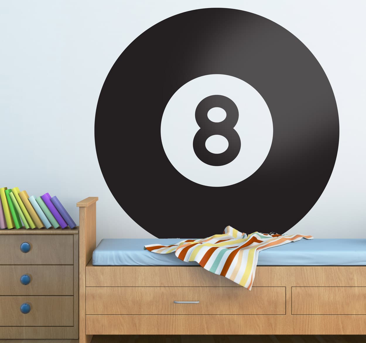 Nálepka bazénu blackball