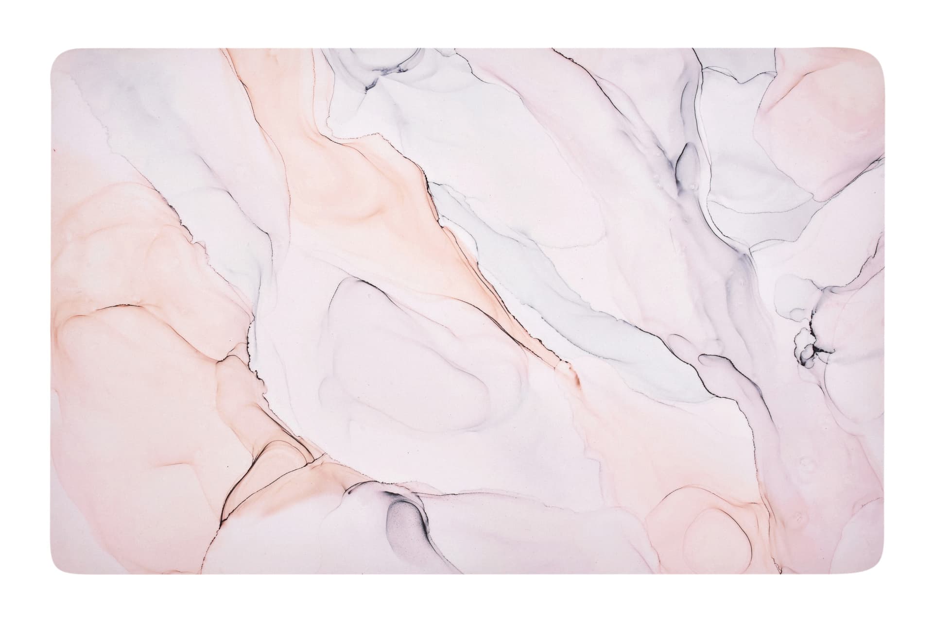 SPA | ULTRASAVÁ křemelinová koupelnová předložka | rychleschnoucí & protiskluzová | 60 × 90 cm | přírodní mramor