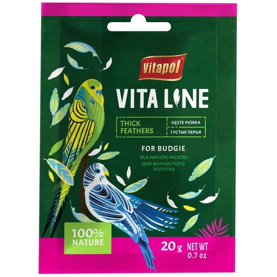 VITAPOL Vitaline okrasné peří 20 g