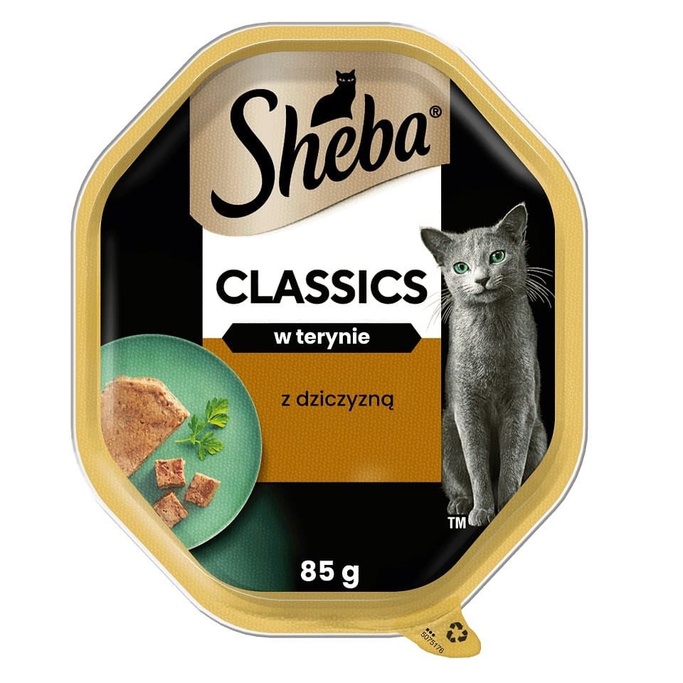 SHEBA Classics vanička 85 g se zvěřinou
