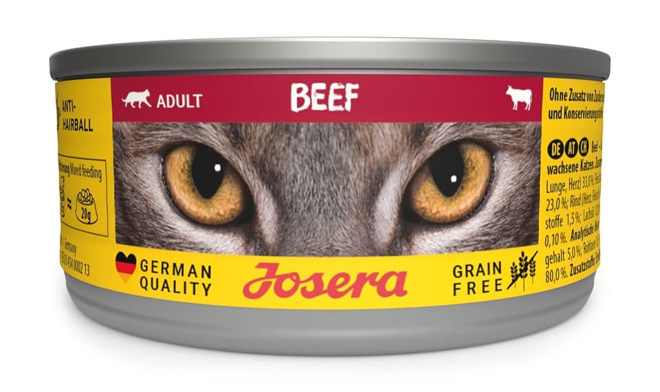 JOSERA Adult Beef 85g mokré krmivo pro kočky s hovězím masem