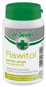 DERMAPHARM Flawitol Dla Seniorów z Glukozaminą i Chondroityną 200 tab.