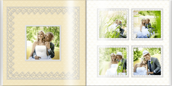 Svatba snů fotokniha, 20x20 cm