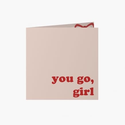 Fotopřání Kolekce You go, girl, 14x14 cm